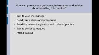 Handle information in care settings Level 2 [upl. by Jacoba]