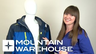 Ski Jacket Features Explained by Mountain Warehouse [upl. by Necyla]