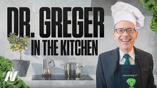 Dr Greger in the Kitchen My New Favorite Beverage [upl. by Ttirb]