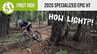 The 2020 Specialized Epic HT – The Lightest Hardtail In The World [upl. by Dilly198]