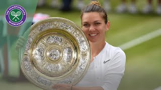 Simona Halep vs Serena Williams Wimbledon 2019 final highlights [upl. by Alahcim801]