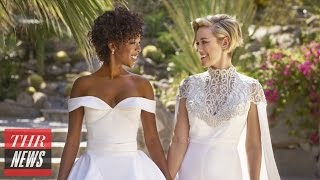 Orange Is the New Black Star Samira Wiley Weds Shows Writer Lauren Morelli  THR News [upl. by Nnadroj]