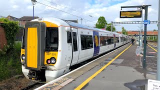 C2C Class 387 on hire to GWR ride  Newbury to Reading [upl. by Peyton]