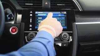 How To Use Your Honda Audio Settings [upl. by Abih579]