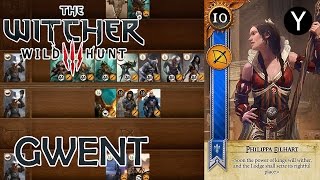 How to get the Philippa Eilhart Gwent Card The Witcher 3 Wild Hunt [upl. by Atsirak]