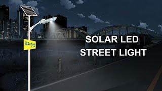 How does a Street Light work Solar LED Street Light [upl. by Trill]