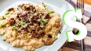 How to Make Mushroom Risotto Recipe  Sorted Food [upl. by Guillema]