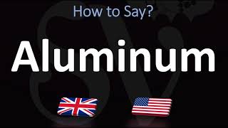 How to Pronounce Aluminum CORRECTLY [upl. by Isdnil406]