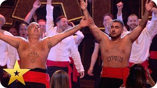 Dance along with the LEGENDARY Stavros Flatley  BGT The Champions [upl. by Fidele]