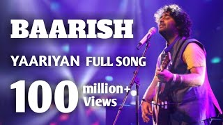 Baarish Yaariyan Full Video Song Official Sachin Jawale [upl. by Elgar]