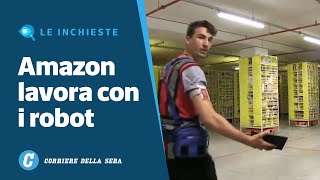 Amazon nel magazzino dove lavorano solo i robot [upl. by Meekahs]