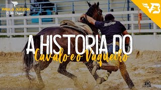 A Historia do Cavalo e o Vaqueiro  Paulo Junior Video Clipe Vaquejada VB Official [upl. by Ndnarb363]