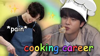 bts cooking career is on FIRE bts cooking moments [upl. by Aman]