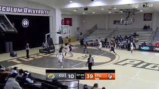 Coker vs Tusculum Mens Basketball  SAC Highlights [upl. by Nylorahs92]