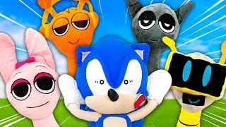 Sonic Meets SPRUNKI  Sonic and Friends [upl. by Annaesor627]