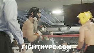 WOW MCGREGOR VS MALIGNAGGI SPARRING FOOTAGE MCGREGOR LIGHTS HIM UP AND DROPS HIM [upl. by Sigfried]