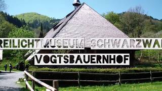 Das Schwarzwälder Freilichtmuseum Vogtsbauernhof in Gutach [upl. by Genna197]