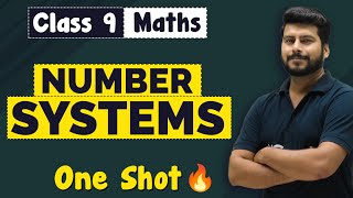 Number System Class 9 in One Shot Revision  Class 9 Maths Chapter 1 [upl. by Nemhauser154]