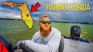 Fishing the BEST Bass Lakes in FLORIDA part 1 Let the Adventure BEGIN [upl. by Eeltrebor67]