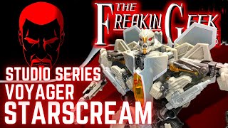 Studio Series Voyager STARSCREAM EmGos Transformers Reviews N Stuff [upl. by Eetak]