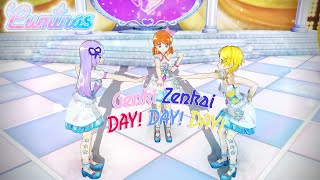 Aikatsu MMD Luminas Genki Zenkai DAY DAY DAY [upl. by Eelinnej]