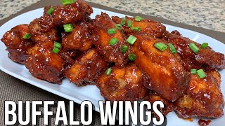 HOW TO COOK BUFFALO CHICKEN WINGS  FILIPINO STYLE  EASY BUFFALO WINGS RECIPE  Luto Ni Nanay [upl. by Timothea917]