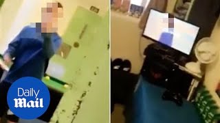 Inmates shared footage of HMP Doncaster on social media [upl. by Kaine]