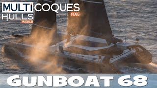 GUNBOAT 68 Catamaran  Boat Review Teaser  Multicoques Mag  Multihulls World [upl. by Hagai102]