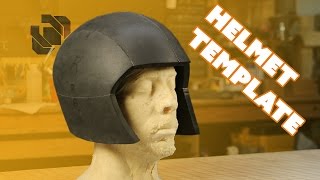 Basic EVA Foam Costume Helmet Template Tutorial [upl. by Kitchen]