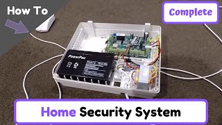 How To Wire a Home Security System [upl. by Atikir]