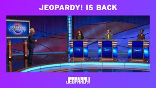 Alex Trebek Kicks Off Jeopardy Season 37  JEOPARDY [upl. by Caryl]