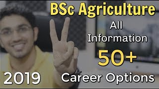 BSc Agriculture  Complete Information  50 Career Options [upl. by Enitsirt]