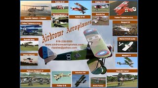 Airdrome Aeroplanes Factory Tour with Robert Baslee [upl. by Avat]