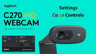 How To Adjust Logitech Webcam Settings Tutorial [upl. by Timon]