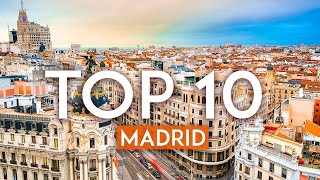 TOP 10 Things to do in MADRID  Travel Guide [upl. by Lemal345]