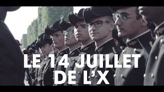 Le défilé des élèves polytechniciens  Bastille Day Parade [upl. by Annaet833]