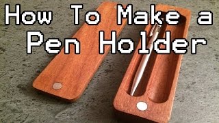 How to Make a Pen HolderBox DIY with Magnets [upl. by Oregolac]