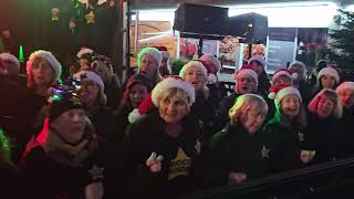 WHAT CHRISTMAS MEANS TO ME Rock Choir at Birkdale Lights Switch On 1st December 2024 [upl. by Fatimah]