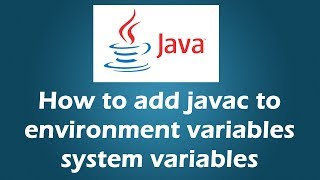 javac is not recognized as an internal or external command operable program or batch file [upl. by Onilatac]