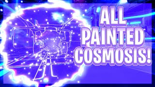 ALL PAINTED COSMOSIS GOAL EXPLOSION Rocket League Season 5 [upl. by Edgerton]