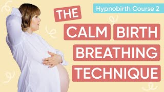 Hypnobirthing Breathing Techniques  Channel Mum Free Hypnobirthing Online Course [upl. by Anoif]