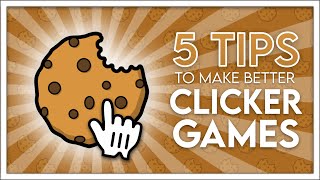 5 Tips to Make Better CLICKER GAMES in Scratch [upl. by Berlyn]