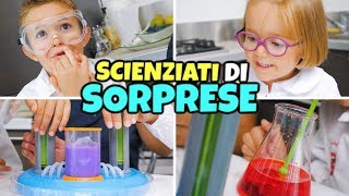 NICOLÒ e MATILDE SCIENZIATI a CACCIA di SORPRESE [upl. by Annaik488]