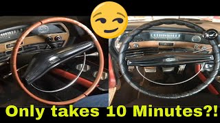 How to Install a Steering Wheel Cover Wrap [upl. by Derfliw]