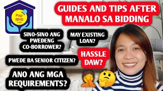 PAGIBIG FORECLOSED PROPERTY GUIDES AND TIPS AFTER WINNING THE BIDDING BY ADEMS FAMILY NETWORK [upl. by Hgielhsa]