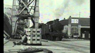 Railway Roundabout 1958 Southampton Docks [upl. by Noseaj]