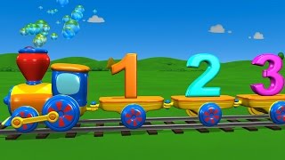 TuTiTu Preschool  Numbers Train Song [upl. by Yekcim]