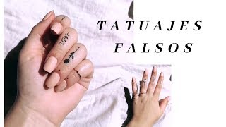 Como hacer tatuajes falsos muy fácil [upl. by Willow]