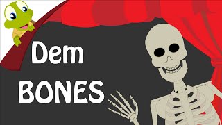 Dem Bones Skeleton Dance Dry Dancing Bones  Popular Nursery Rhyme [upl. by Rie268]