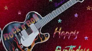 Rock Happy Birthday  Song [upl. by Deeyn562]